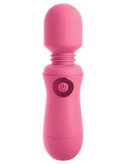 Pipedream OMG Silicone Rechargeable Wand Pink-thumb-2