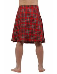 Scottish red tartan kilt-thumb-1
