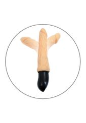 Recharchable Realistic Vibrator Mercury - 12function - Skin-thumb-2