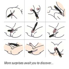 Realistic Vibrator Joyblade Black-thumb-3