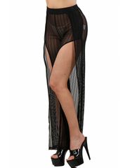 High waist split pants-thumb-2