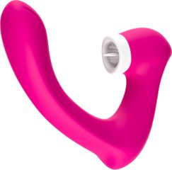 Clit Lick Recharchable Panty Vibrator Rose Red