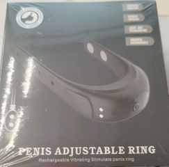 Adjustable Vibrating Penis Ring