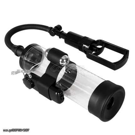 Penis Power pump MAX Vibrating - Black