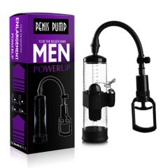 Penis Power pump MAX Vibrating - Black-thumb-5