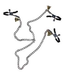 Nipple and Clitoris Clips Listen to My Body, Silver, Guilty Toys