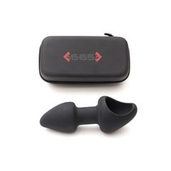 665 Funnel Anal Plug Black-thumb-2