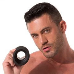 665 Funnel Anal Plug 2.0 Black-thumb-2
