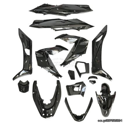 Κουστούμι σετ πλαστικών Honda PCX 125 / 150 14'-17' μαύρο