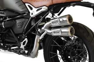 HP CORSE Εξάτμιση 2 Τελικά GP07 SATIN S.Steel BMW R NINE T 2021 - 2023 Ψηλή Τοποθέτηση-thumb-4