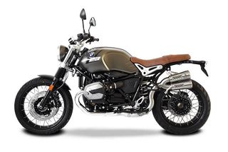 HP CORSE Εξάτμιση 2 Τελικά GP07 SATIN S.Steel BMW R NINE T 2021 - 2023 Ψηλή Τοποθέτηση-thumb-8