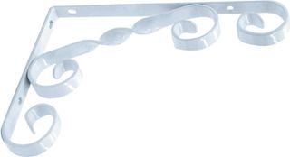 ΓΩΝΙΑ ΡΑΦΙΩΝ ΔΙΑΚΟΣΜΗΤΙΚΗ ΛΕΥΚΗ 230x180mm ELEMENT 175602.0014