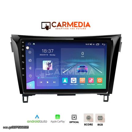 CARMEDIA CM810-12 PRO TABLET 10'' OEM NISSAN QASHQAI 2014-2021