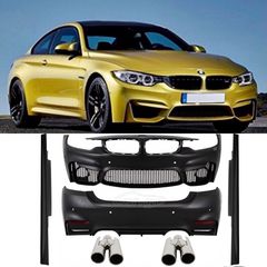BODY KIT BMW 4 Series F32 F33 (2013-up) M4 Design Coupe Cabrio with Exhaust Muffler Tips ACS-design