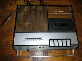 orion am/fm cassete tape recorder/made in japan 1972,σπανιο και συλλεκτικο
