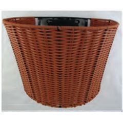 Καλάθι Πλαστικό Rattan Clip με Βάση Τιμονιού