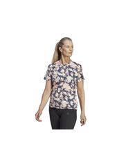 Adidas Own The Run Summer Cooler Γυναικείο Αθλητικό T-shirt Fast Drying Πολύχρωμο HR9968
