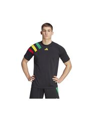 Adidas Fortore 23 Ανδρικό Αθλητικό T-shirt Κοντομάνικο Μαύρο IK5737