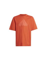 Adidas Αθλητικό Ανδρικό T-shirt Πορτοκαλί με Στάμπα HR6296