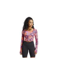 Adidas Farm Γυναικείο Crop Top Μακρυμάνικο Καλοκαιρινό Ροζ IM2361