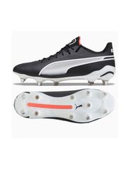 Puma King Ultimate MxSG 107562-01 Χαμηλά Ποδοσφαιρικά Παπούτσια με Τάπες Μαύρα