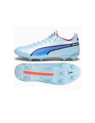 Puma King Ultimate FG/AG 107563-02 Ψηλά Ποδοσφαιρικά Παπούτσια με Τάπες Μπλε