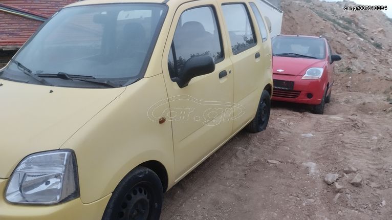 ΠΙΣΩ ΑΡΙΣΤΕΡΗ ΠΟΡΤΑ SUZUKI WAGON R OPEL AGILA  ΚΙΤΡΙΝΗ