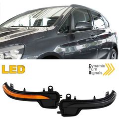 Φλας Καθρέπτη Για Bmw X1 F48 15+  2 F45  F46 13-18 Dynamic Led Φιμέ 2 Τεμάχια