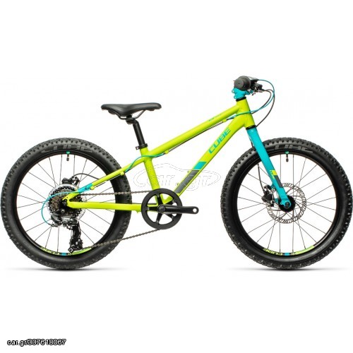 Δρόμου - Κούρσας Cube 2022 ΠΟΔΗΛΑΤΟ ΠΑΙΔΙΚΟ CUBE ACID 200 DISC GREEN N’ PETROL 20'' 2022