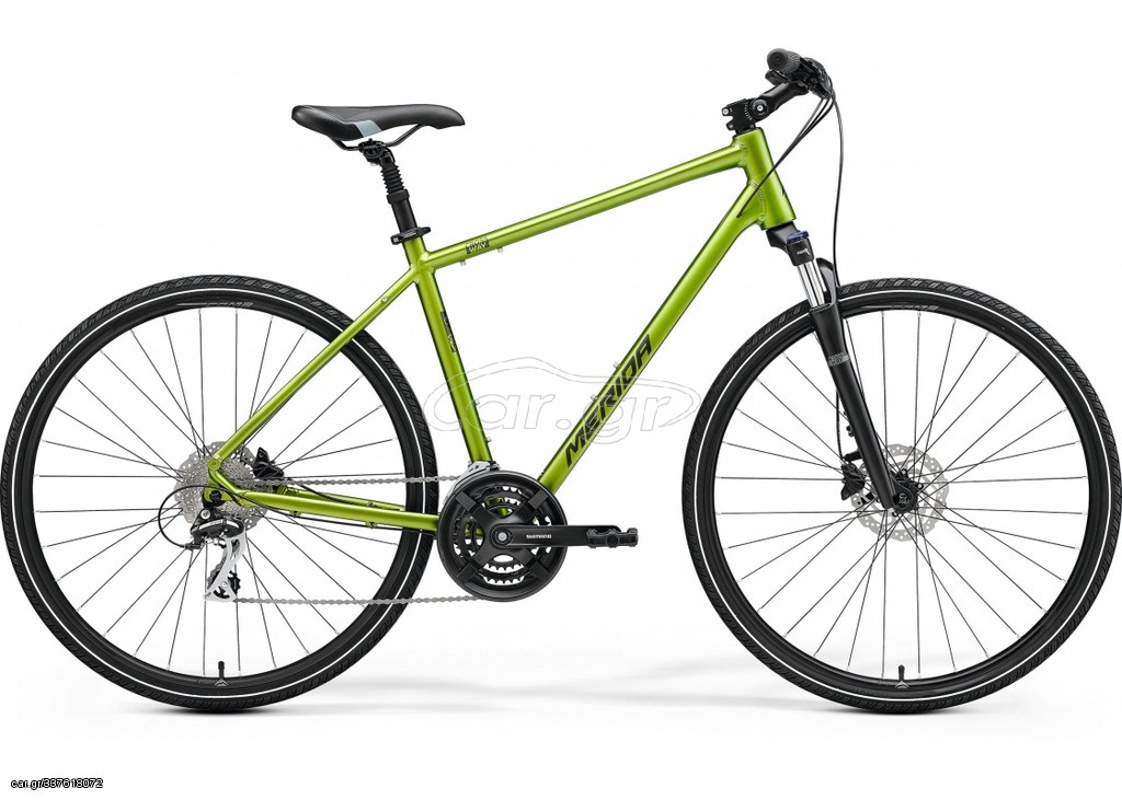 Δρόμου - Κούρσας Merida 2026 Ποδήλατο Trekking MERIDA CROSSWAY 20 Silk Fall Green (Black)