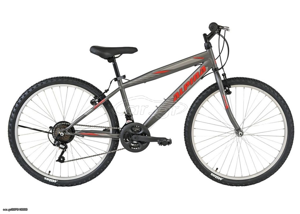 All - Mountain Alpina 2026 ΠΟΔΗΛΑΤΟ Alpina Alpha MTB 26x14.5 Ανθρακί