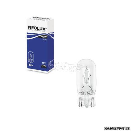 Λάμπα Αλογόνου T10 W3W 12V E2.1x9.5D Neolux By Osram N504 1 Τεμάχιο