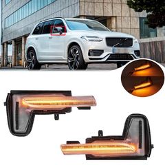 Φλας Καθρέπτη Για Volvo XC60 14+  XC90 14+  V90 16+ Led Dynamic Άσπρα 2 Τεμάχια