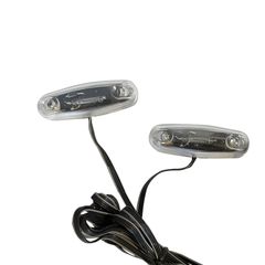 Διακοσμητικός Φωτισμός Led & Strobo Flashing TR-6219 Μπλε 2 Led & 1 Strobo 2 Τεμάχια