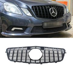 Μάσκα Για Mercedes-Benz E-Class W212 09-13 GT Amg Panamericana Look Γυαλιστερή Μαύρη 1 Τεμάχιο