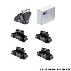 Πόδια  Άκρα Για Μπάρες Οροφής CRUZ Airo Fix  S-Fix 933-389 Για T-Track 150mm Universal Σετ 4 Τεμάχια