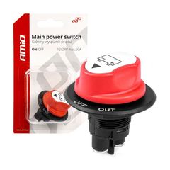 Κεντρικός Διακόπτης Μπαταρίας ONOFF 1224 Volt 50Α Max Amio 03025