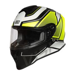 Κράνος μοτοσυκλέτας Origine DINAMO GALAXI MATT FLUO YELLOW - BLACK