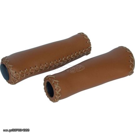 Χειρολαβές ποδηλάτου Clarks Leather Grips