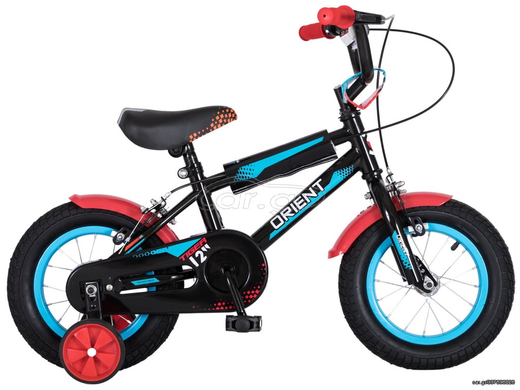 Παιδικά Ποδήλατα Orient 2023 Ποδήλατο παιδικό ORIENT TIGER 12″ μαύρο 2023