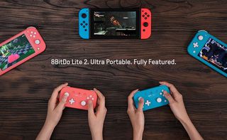 8BitDo Lite 2 BT Gamepad - Pink / Nintendo Switch-thumb-4