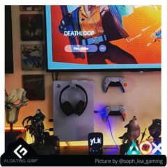 FLOATING GRIP Soft Silicon Covers for wall mounts / PlayStation 5-thumb-2