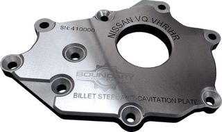 Billet Back Plate Nissan VQ VHR 3.5L 3.7L Steel Anti-cavitation High Flow Boundary Pumps