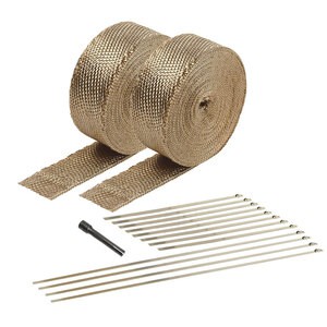 Titanium™ Exhaust and Pipe Wrap Kit
