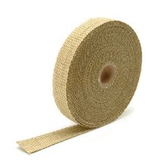Tan Glass Fiber Exhaust Wrap - 2" x 50'