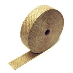 Tan Glass Fiber Exhaust Wrap - 2" x 100'