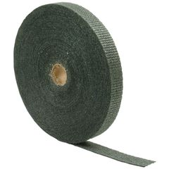 Black Glass Fiber Exhaust Wrap - 1" x 100'