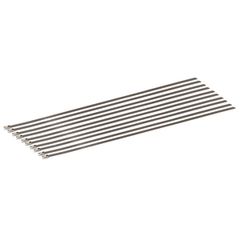 Stainless-Steel Locking Ties - 20" 10-Pack