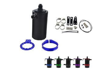 Baffled Aluminum Oil Catch Can (M20x1.5 / 10AN)