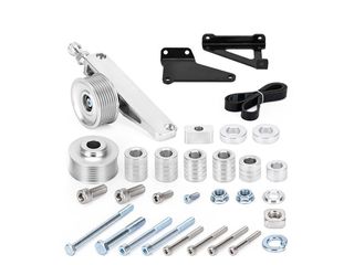 A/C & P/S Eliminator Delete Pulley Kit For Honda Acura K20 K24 Engines
